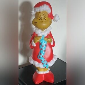 24” Grinch blow mold❤️💚🤍